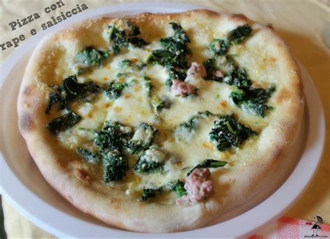 Pizza con cime di rapa