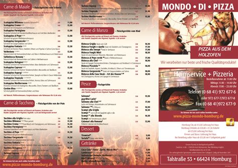 Pizza di Mondo Pizza