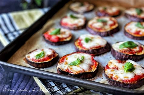 Pizzette di melanzane