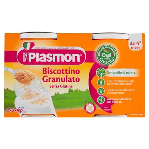 Plasmon Biscottino Granulato Senza Glutine