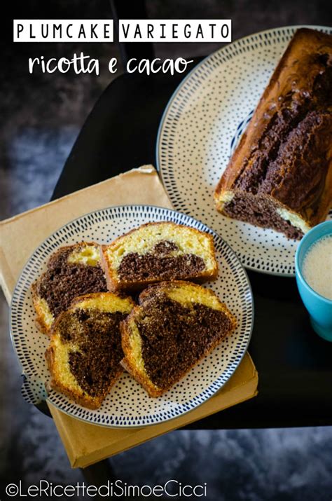 Plumcake Variegato Ricotta e Cacao