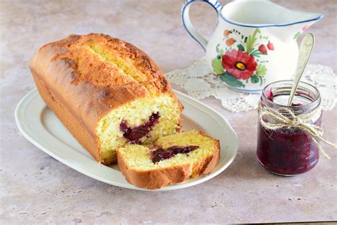 Plumcake Variegato alla Marmellata