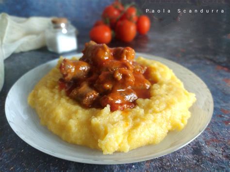 Polenta con Ceci e Salsiccia
