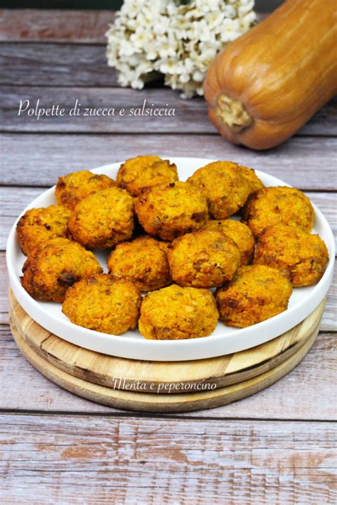 Polpette di Zucca e Salsiccia