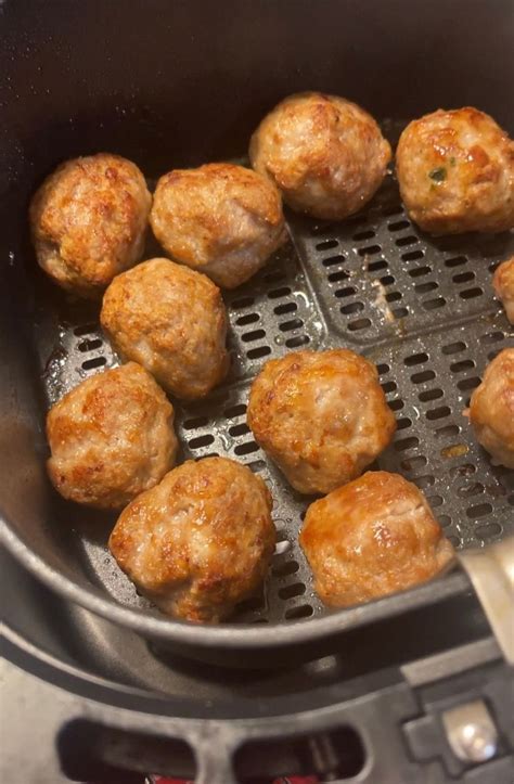 Polpette in friggitrice ad aria