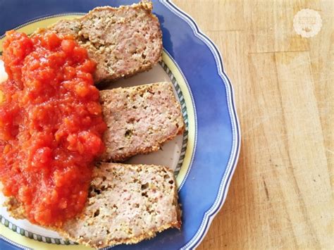 Polpettone con Salsa di Pomodoro