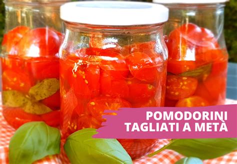 Pomodorini tagliati