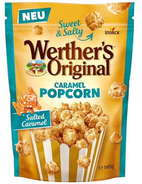 Popcorn al Caramello Salato in Confezioni