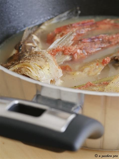 Preparazione Brodo di Pesce