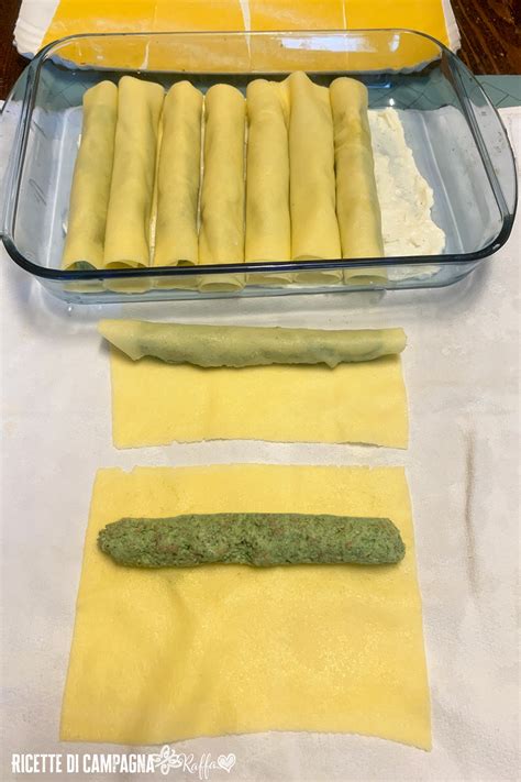 Preparazione Cannelloni