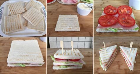 Preparazione Club Sandwich