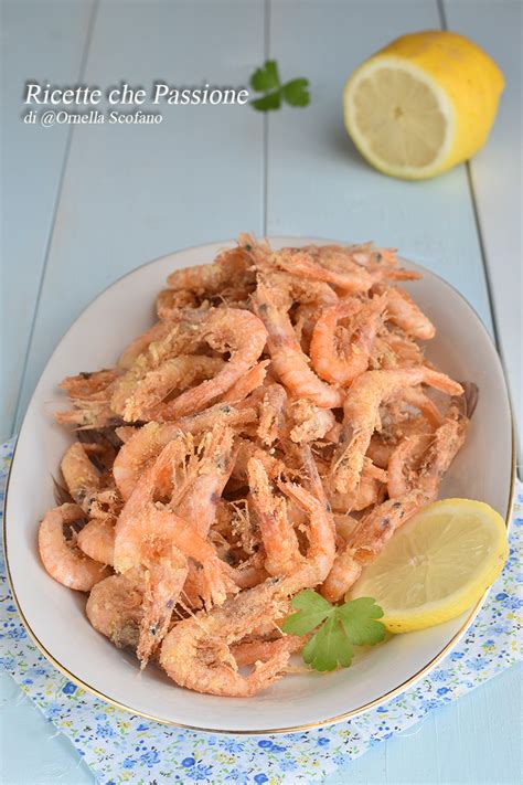 Preparazione Gamberetti Fritti