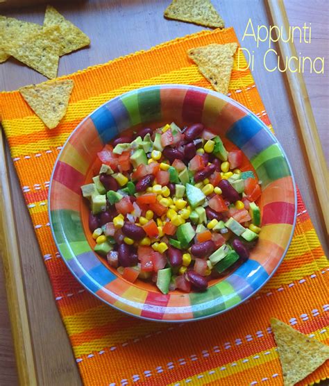 Preparazione Insalata Messicana