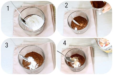 Preparazione Mug Cake