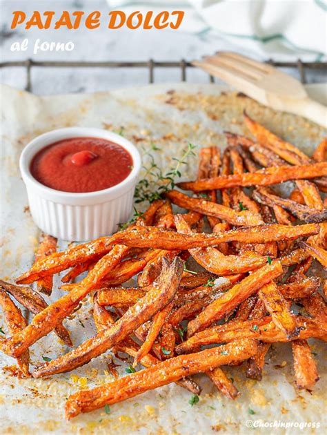 Preparazione Patate Dolci al Forno