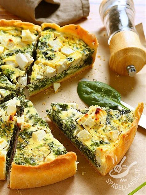 Preparazione Quiche Spinaci e Philadelphia