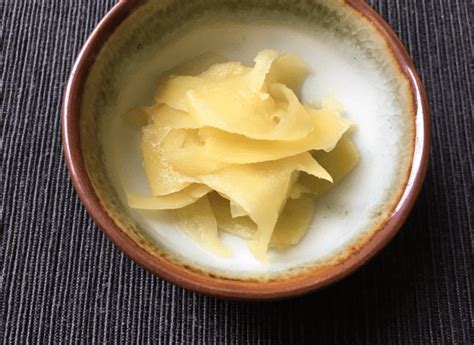 Preparazione Zenzero per Sushi