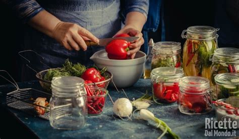 Preparazione degli alimenti per conserve