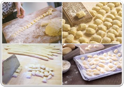 Preparazione degli gnocchi di patate