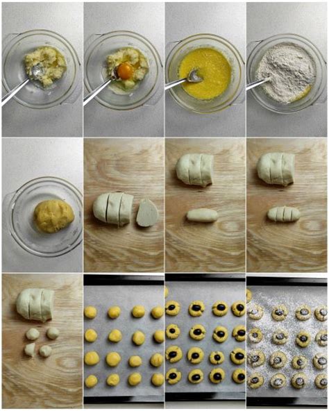 Preparazione dei biscotti