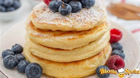 Preparazione dei pancake senza uova