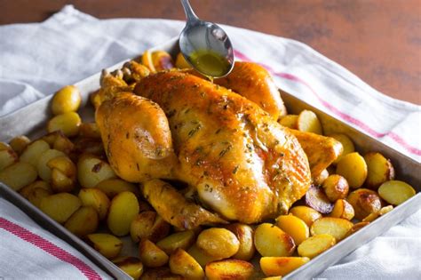 Preparazione del pollo arrosto