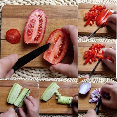 Preparazione dell'insalata