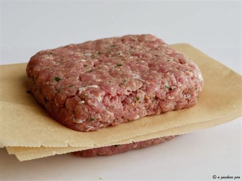 Preparazione della Carne per Hamburger