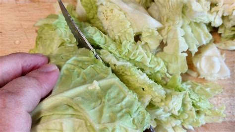 Preparazione della Verza