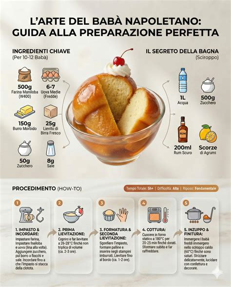 Preparazione della bagna per il babà