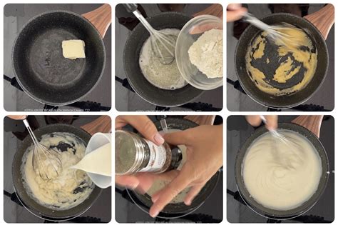 Preparazione della besciamella