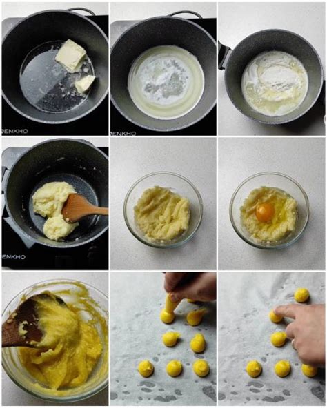 Preparazione della pasta choux