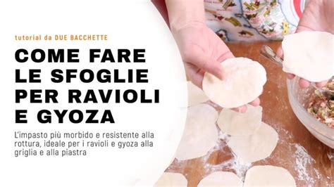 Preparazione della sfoglia per i ravioli
