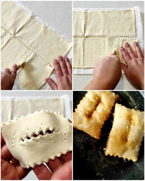 Preparazione delle Chiacchiere