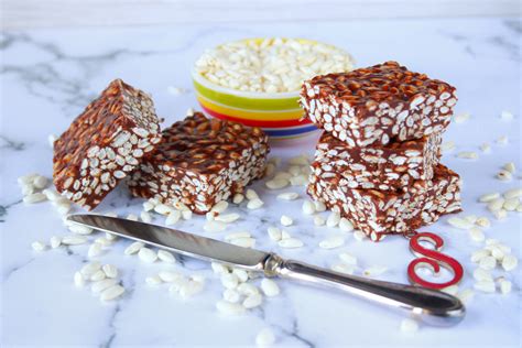 Preparazione delle barrette di riso soffiato