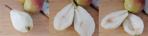 Preparazione delle pere