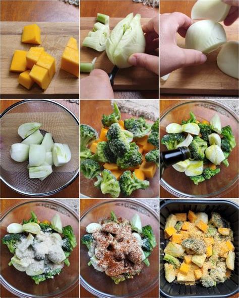 Preparazione delle verdure