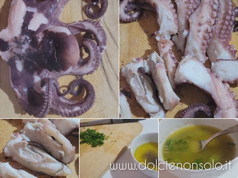 Preparazione polpo