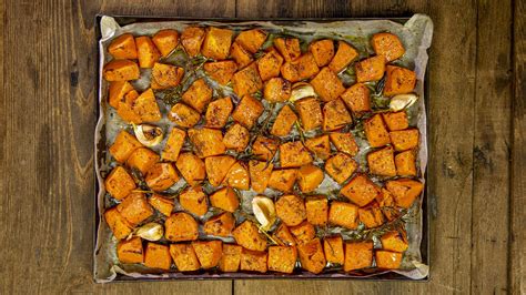 Preparazione zucca al forno
