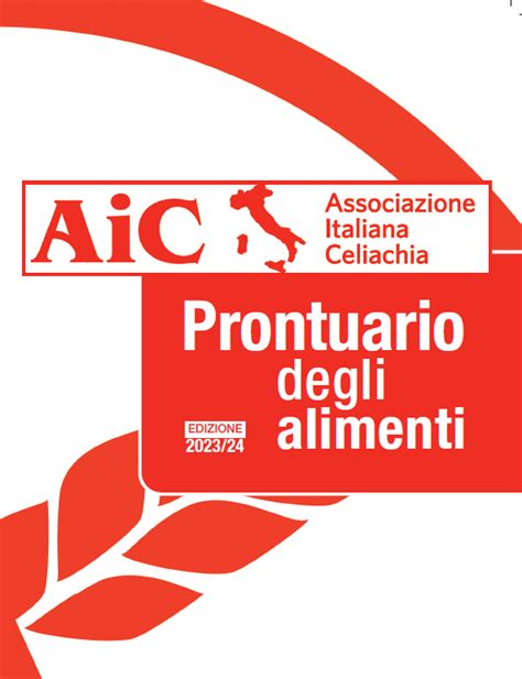 Prontuario AIC degli Alimenti senza glutine