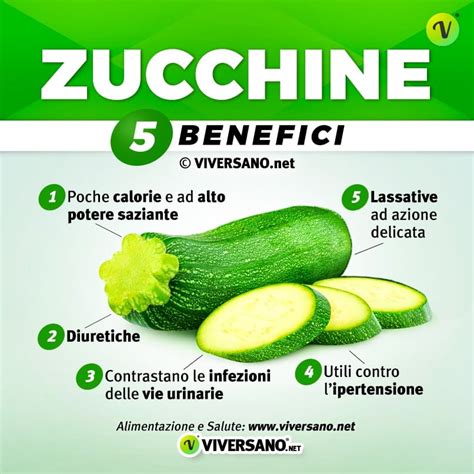 Proprietà delle zucchine