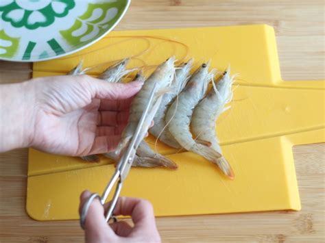 Pulizia delle Mazzancolle