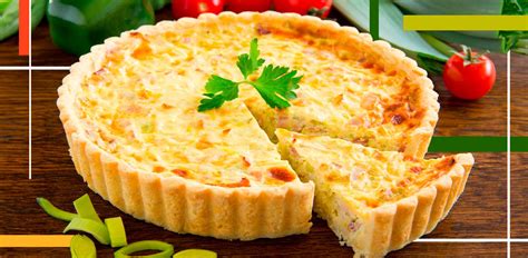 Quiche Lorraine con contorno