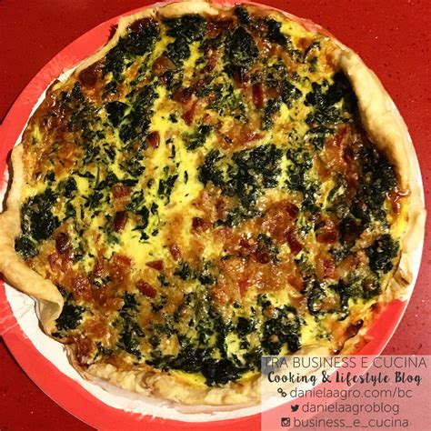 Quiche Spinaci e Pancetta