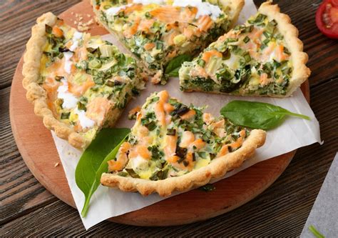 Quiche Spinaci e Salmone