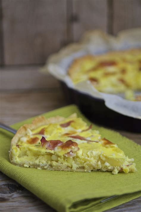 Quiche con Prosciutto Crudo