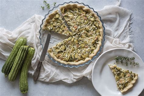 Quiche con Yogurt Greco e Zucchine