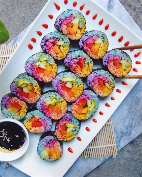 Rainbow Sushi