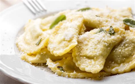 Ravioli Fritti con Ricotta