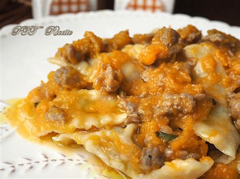 Ravioli Zucca e Salsiccia